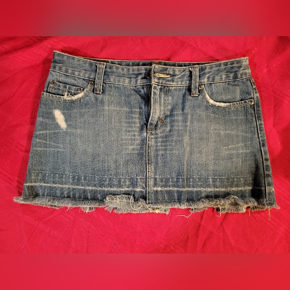 American Eagle Jean Mini Skirt